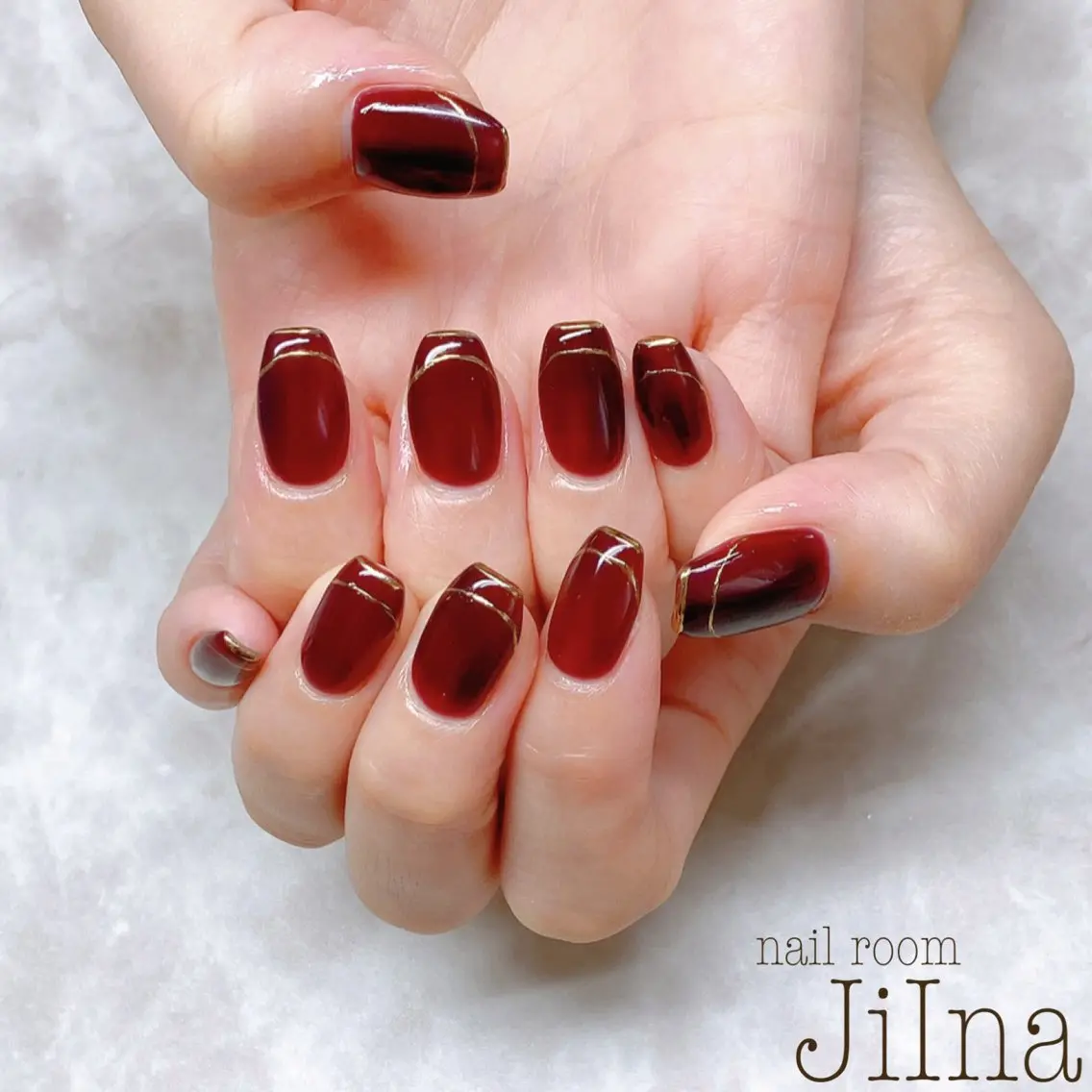 ネイル 持ち込み JiIna nailのネイルデザイン