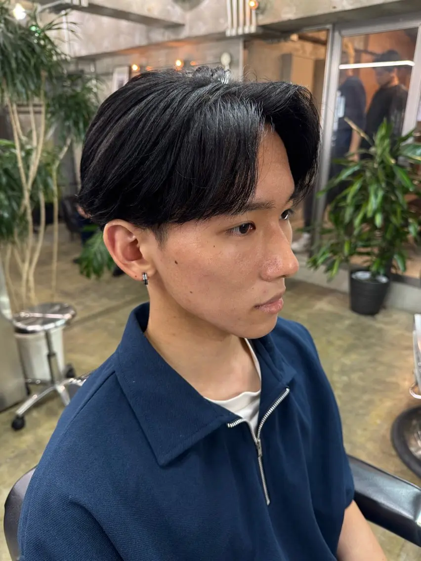ショート パーマ メンズ メンズパーマ ニュアンスパーマ 高橋大和/ メンズ特化美容師のヘアスタイル