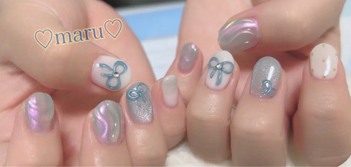 ネイル ハンドネイル フットネイル まるみ ♡のその他イメージ