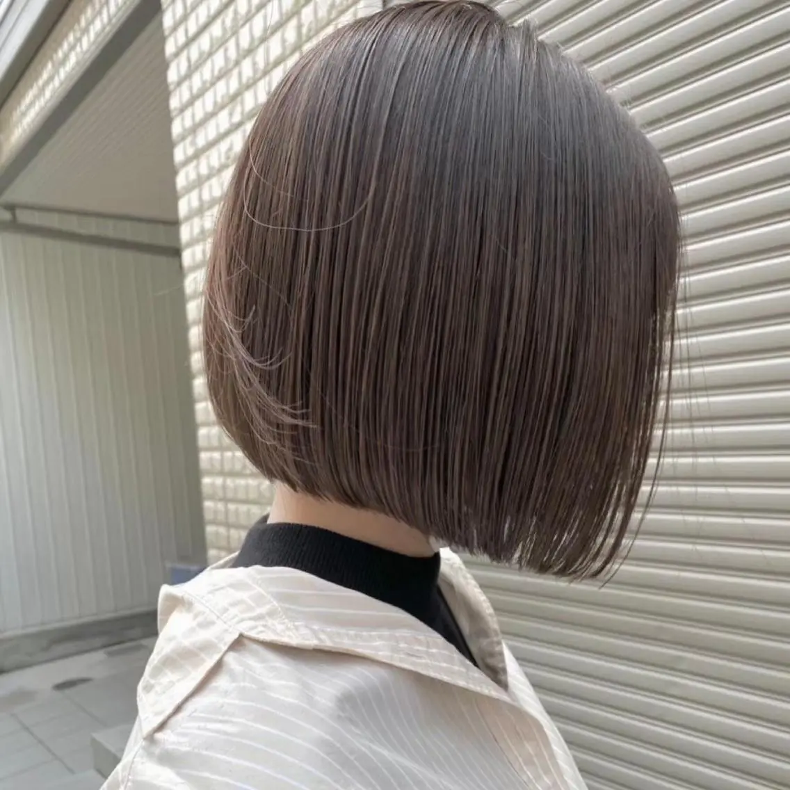 ショート カラー 透明感カラー ボブ OTSUKA KAITOのヘアスタイル