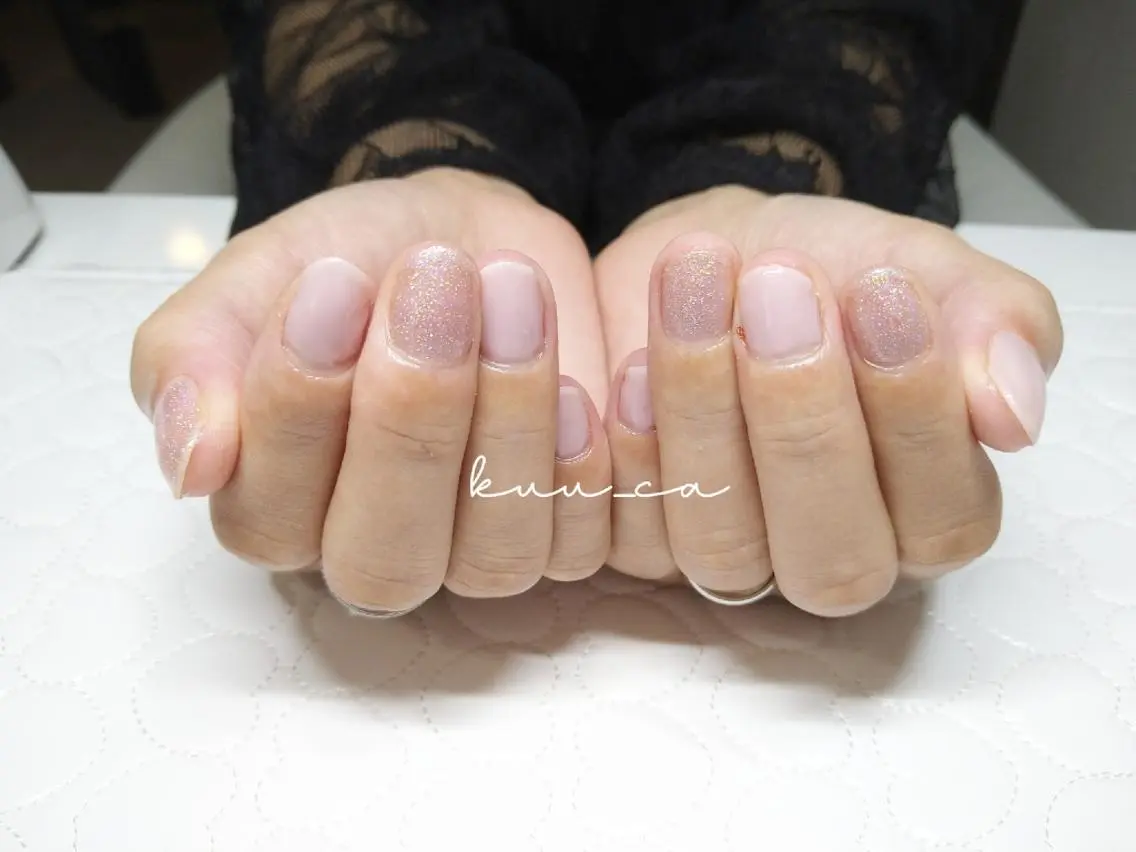 ネイル ラメ(グリッター) nailsalon Natuのネイルデザイン
