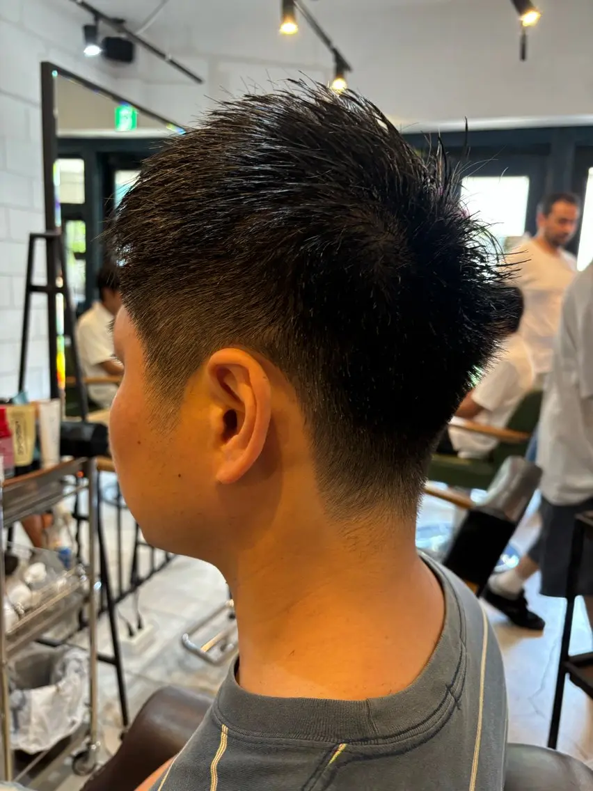 ショート メンズ カット 伊藤 那月のヘアスタイル
