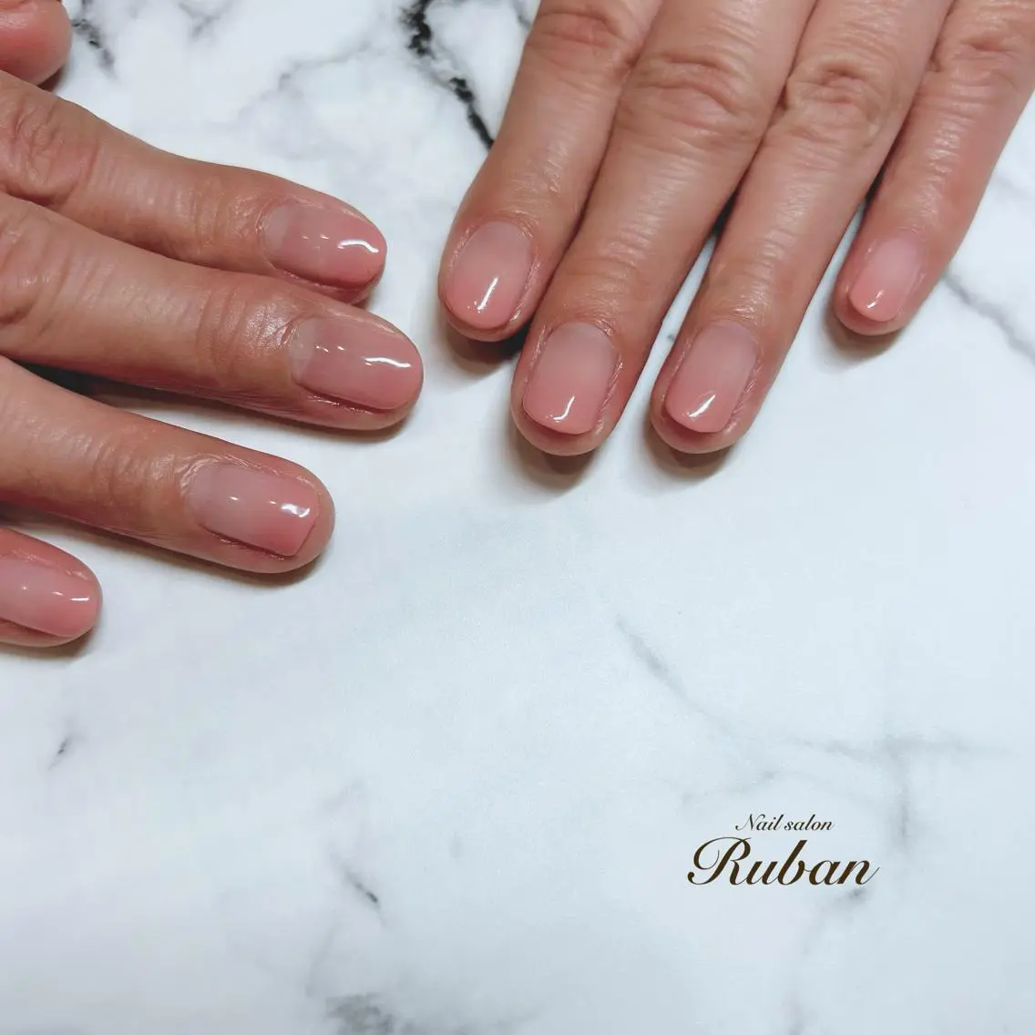 ネイル グラデーション ピンク Nail salon Rubanのネイルデザイン
