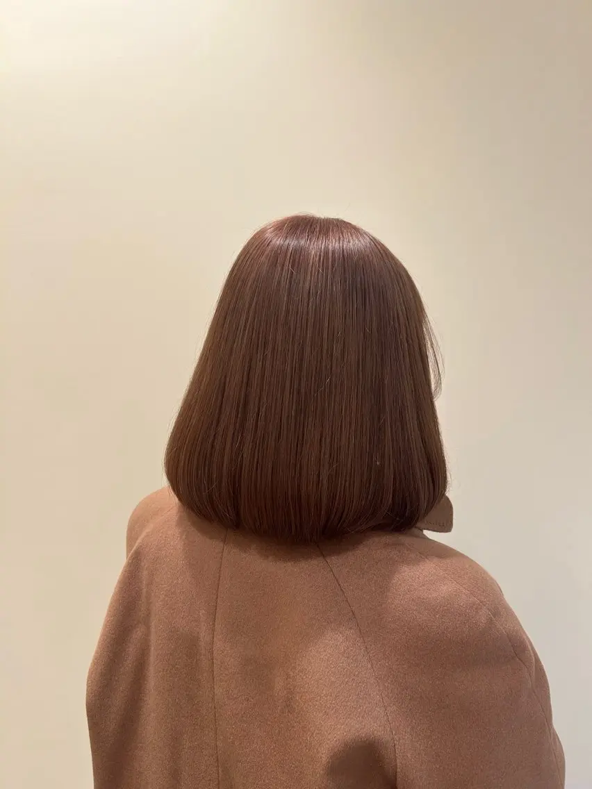 ミディアム カラー ヘアカラー トリートメント ヘアーズギャラリー 山本愛華のヘアスタイル