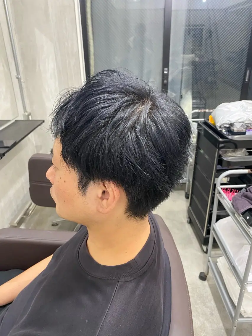 ショート メンズ メンズカット/パーマ スギウラ　ヒサヤのヘアスタイル