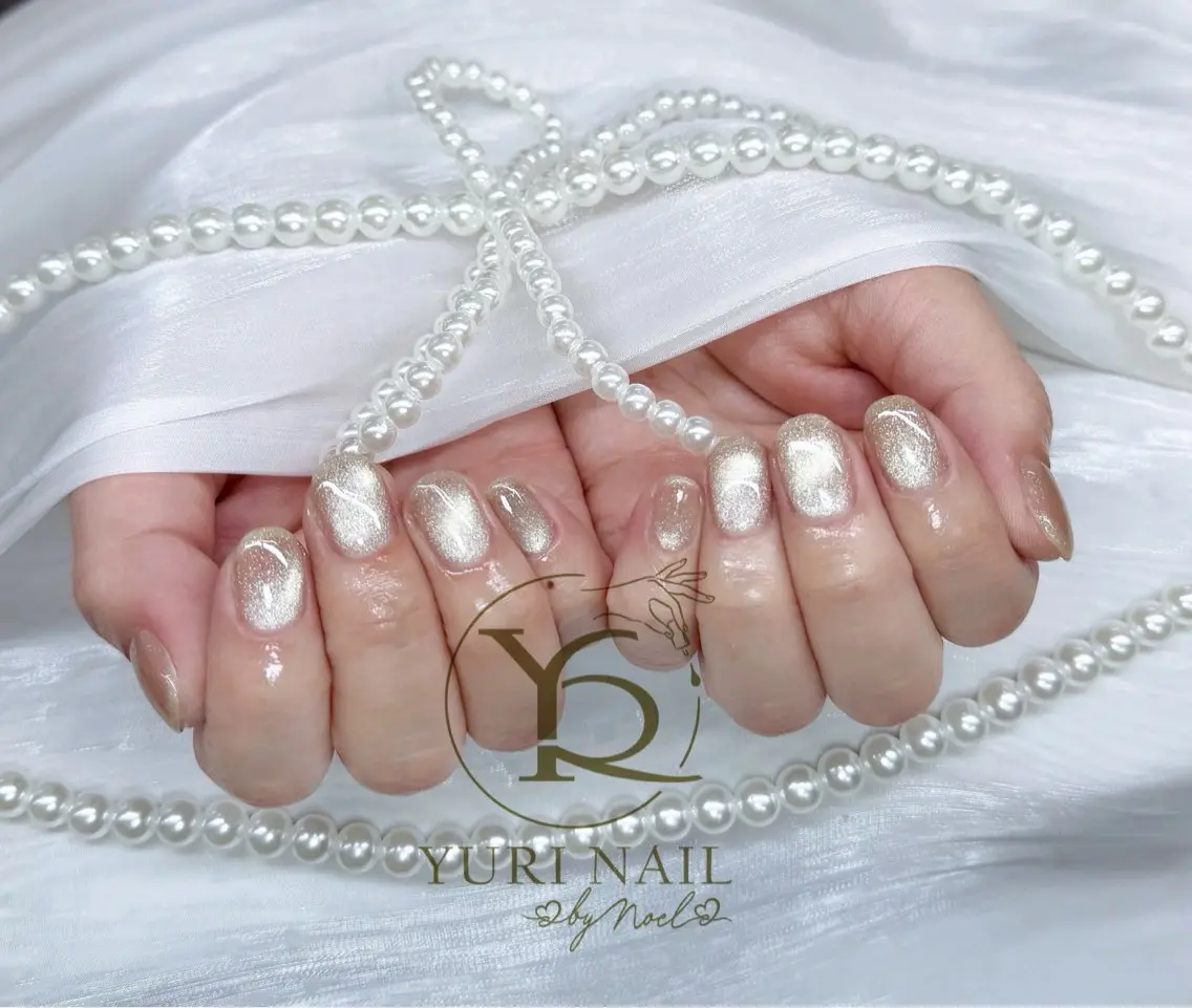 ネイル チークネイル フットネイル フレンチネイル グラデーション キラキラネイル ハンドネイル フットネイル ハンドケア YURI Nail Funabashiのネイルデザイン