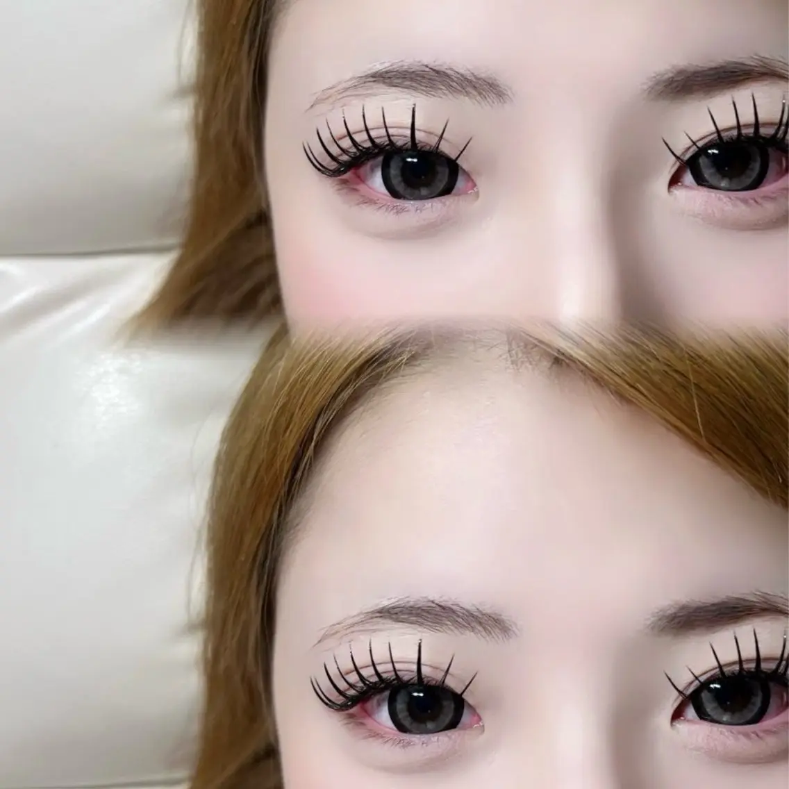 💎 𝐋𝐄𝐃 𝐅𝐥𝐚𝐭 𝐥𝐚𝐬𝐡 𝟏𝟐𝟎本+束感仕上げ⋆.˚⊹⁺の写真