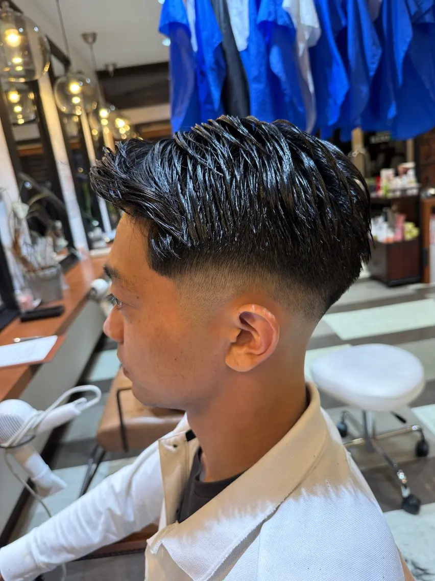 メンズ カット 平河 良太のヘアスタイル