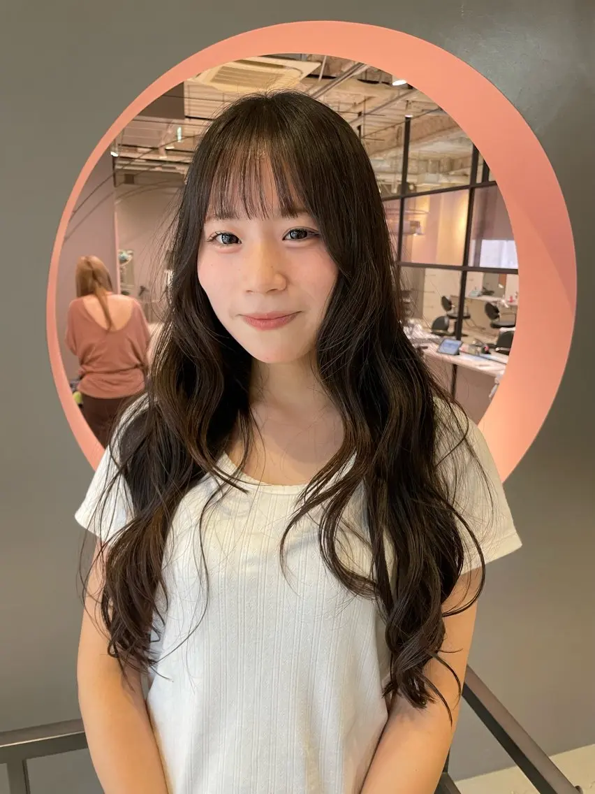 ロング カット トリートメント ないとう ゆうかのヘアスタイル