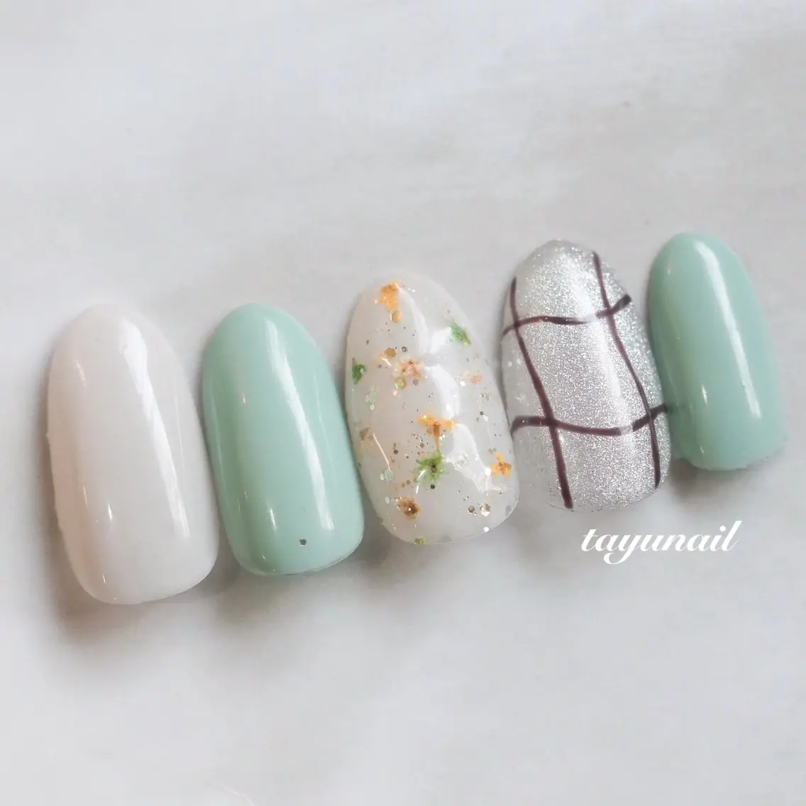 ネイル アートネイル ジェルネイル パラジェル ネイルサロン 【たゆnail】のネイルデザイン
