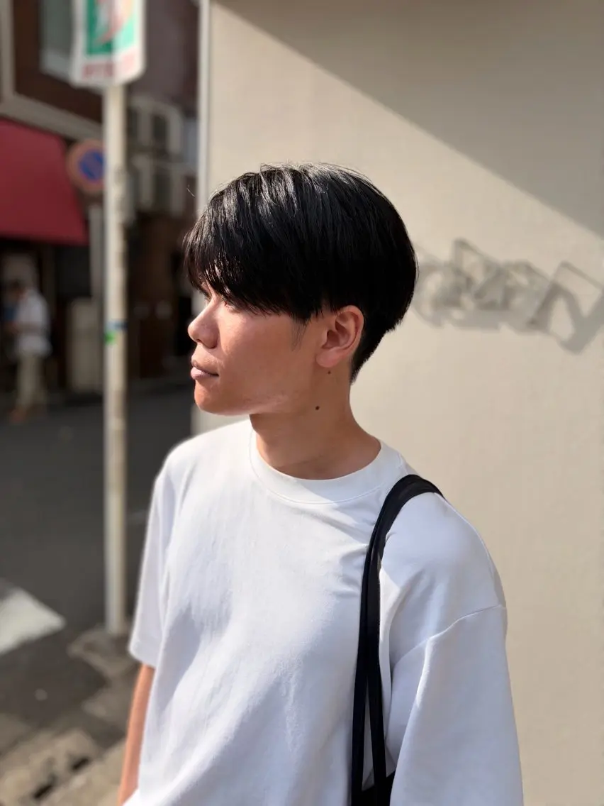 【men's cut】の写真