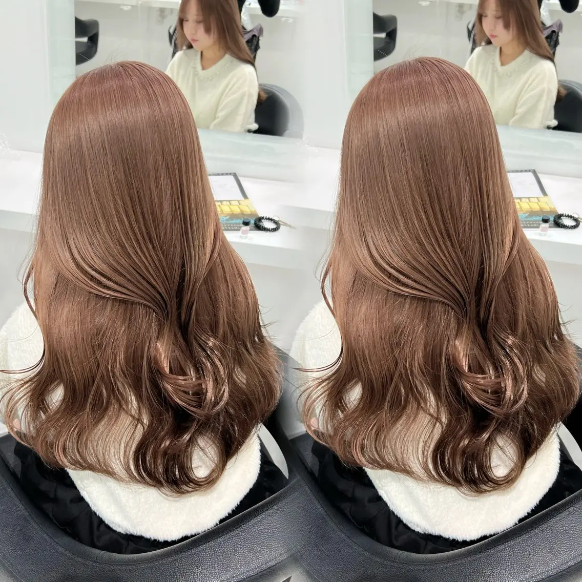 カラー ヘアカラー トリートメント 🩶透明感ダブル カラー🩶 maoのヘアスタイル