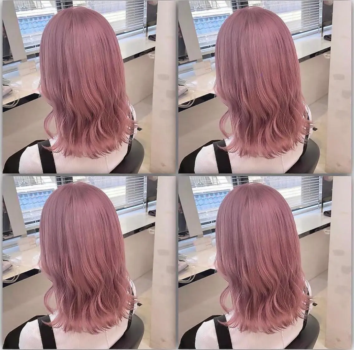 セミロング カラー レイヤーダブルカラー KYONのヘアスタイル