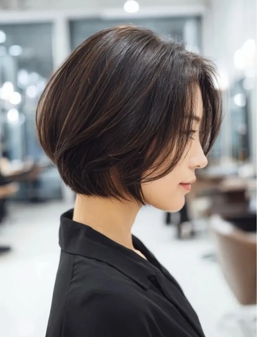 ショート Koyuki /透明カラー/ボブのヘアスタイル