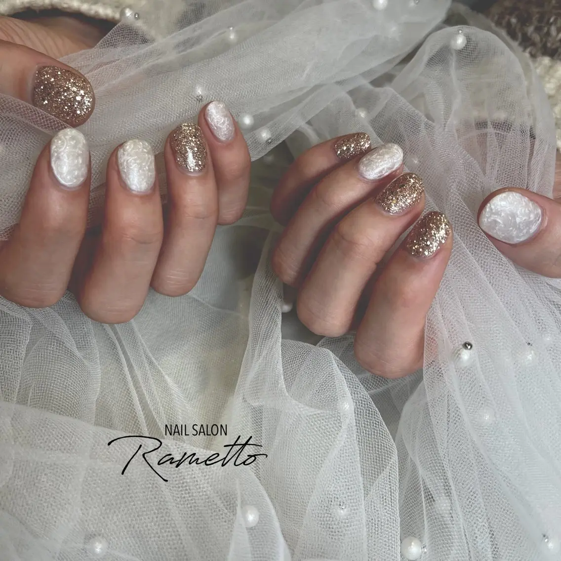 ネイル ハンドネイル NAILSALON Ramettoのネイルデザイン