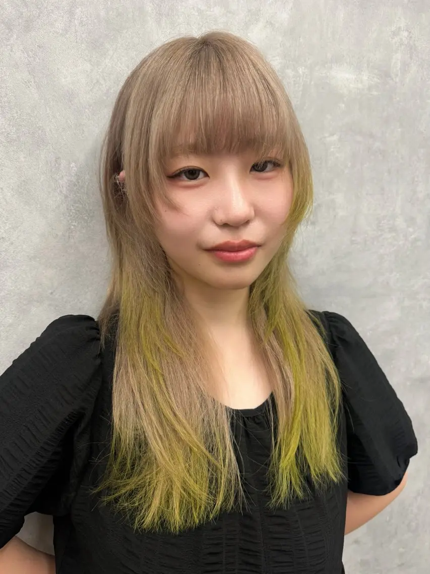 ロング カラー funnu୨୧ えりんのヘアスタイル