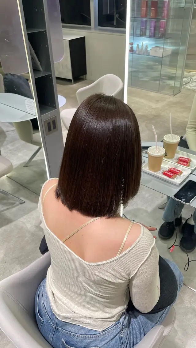 カラー ハイトーン💖/ ✨️モテ艶カラー💎のヘアスタイル