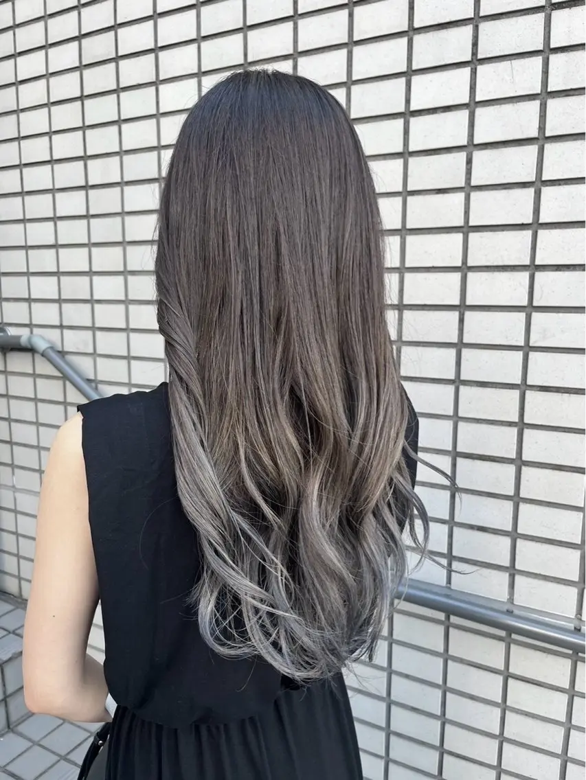 ロング カット ヘアカラー KINOSHITA 🌸のヘアスタイル