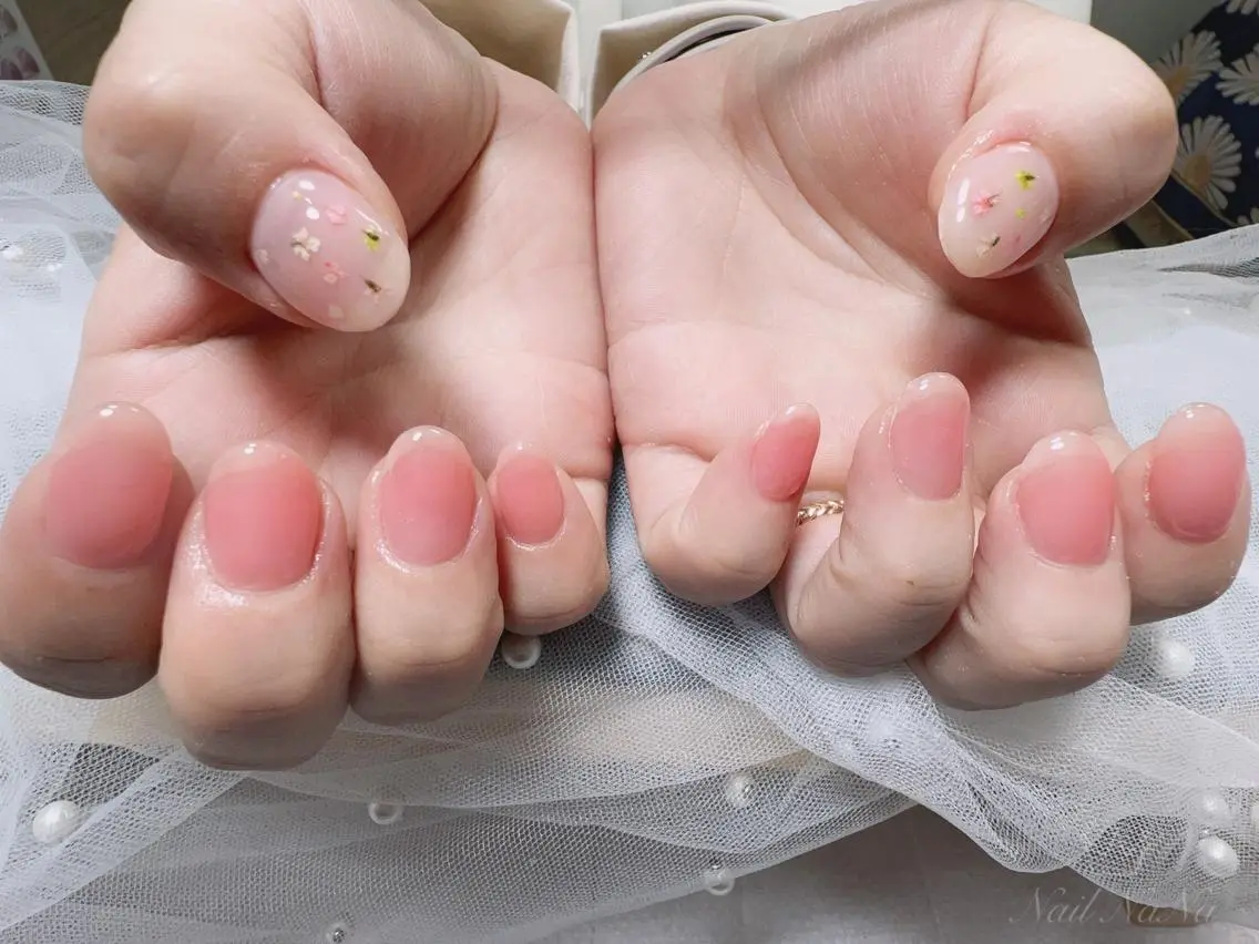 ショート カラー ネイル ハンドネイル Nail NaNaのネイルデザイン
