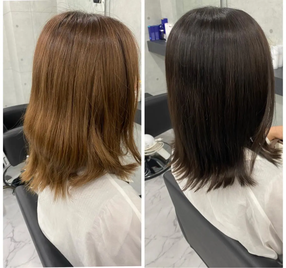 カラー Endearing 🌟銀座のヘアスタイル