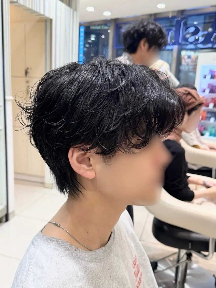 パーマ メンズ 【𝐀𝐬𝐡-池袋 】ひな💭🎀のヘアスタイル