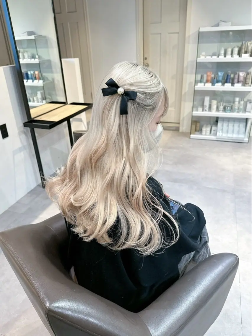 カラー ヘアカラー 松本 るりのヘアスタイル