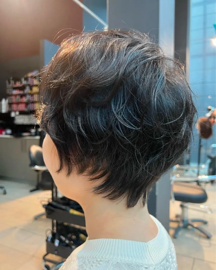ショート 🌺レイヤー/艶髪 海外ヘア🌺舟橋瑞稀のヘアスタイル
