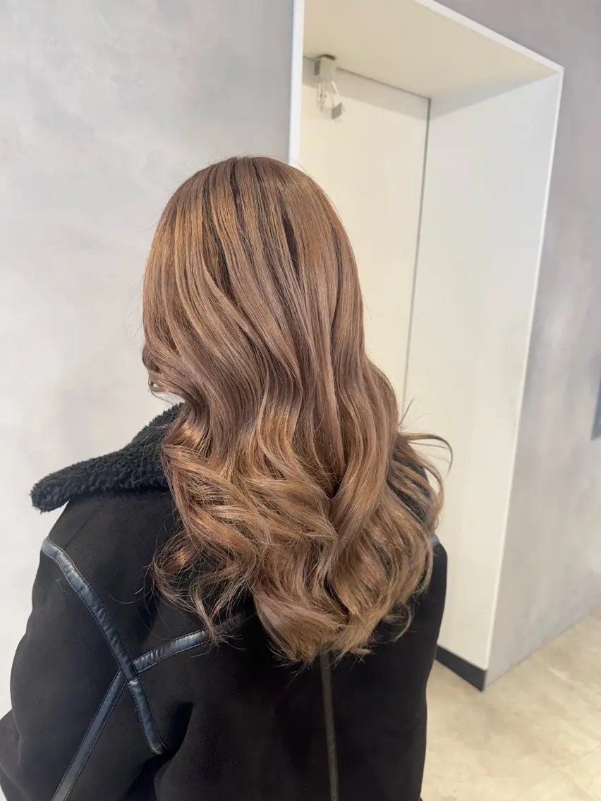 カラー 透明感カラー✨艶髪 制作🌱山根あゆみのヘアスタイル