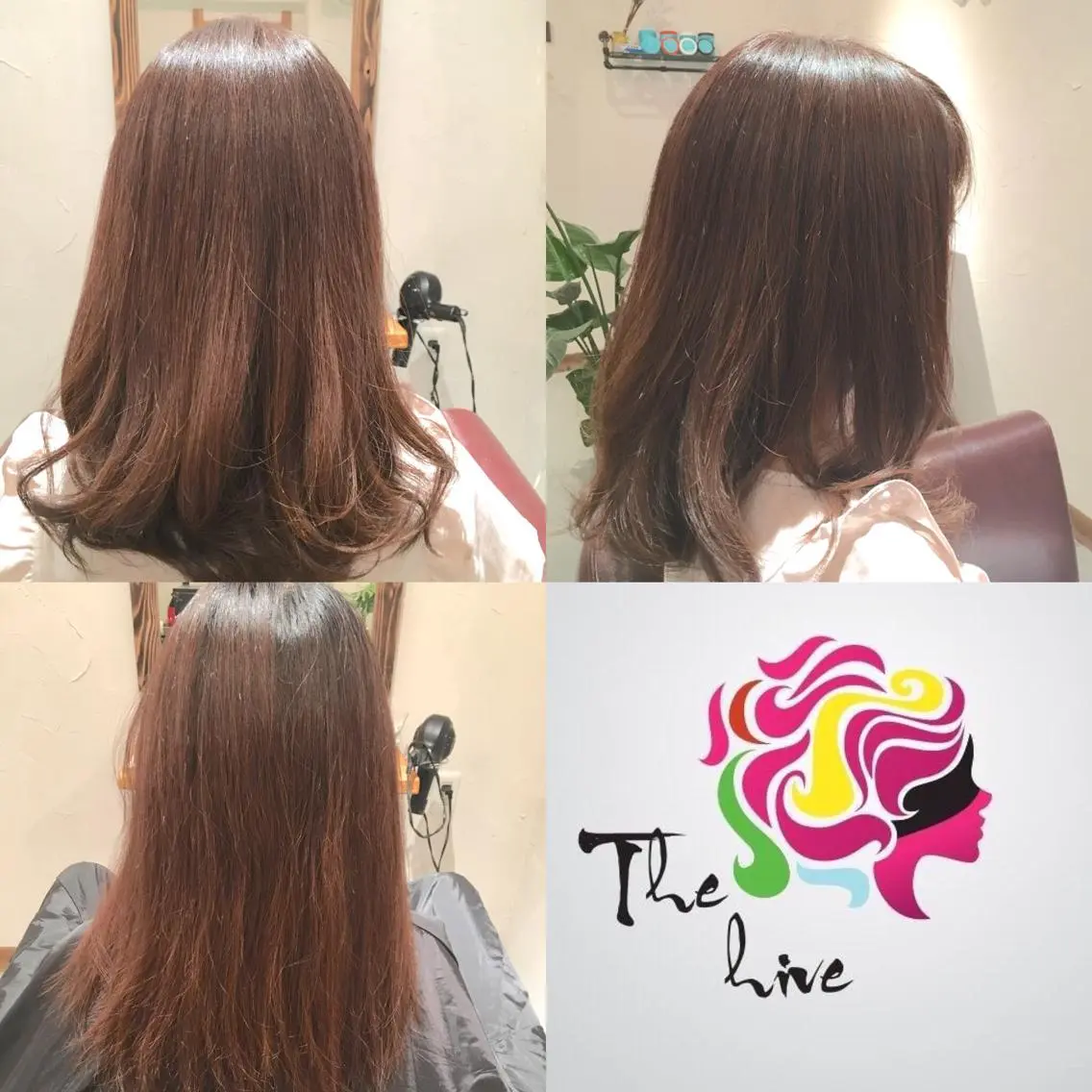 カラー ベージュカラー フォギーベージュ Hair salon The  hiveのヘアスタイル