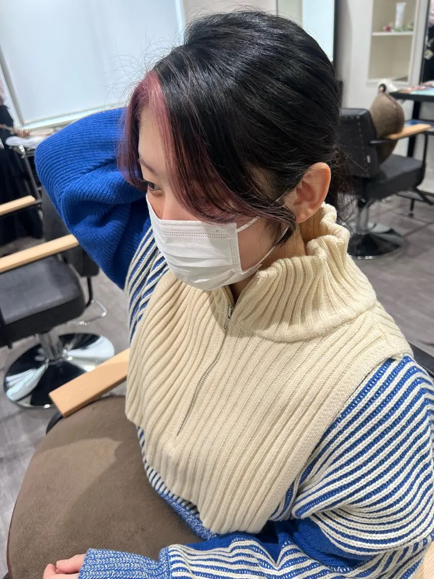 ミディアム カット ヘアカラー トップスタイリスト/ アユミのヘアスタイル