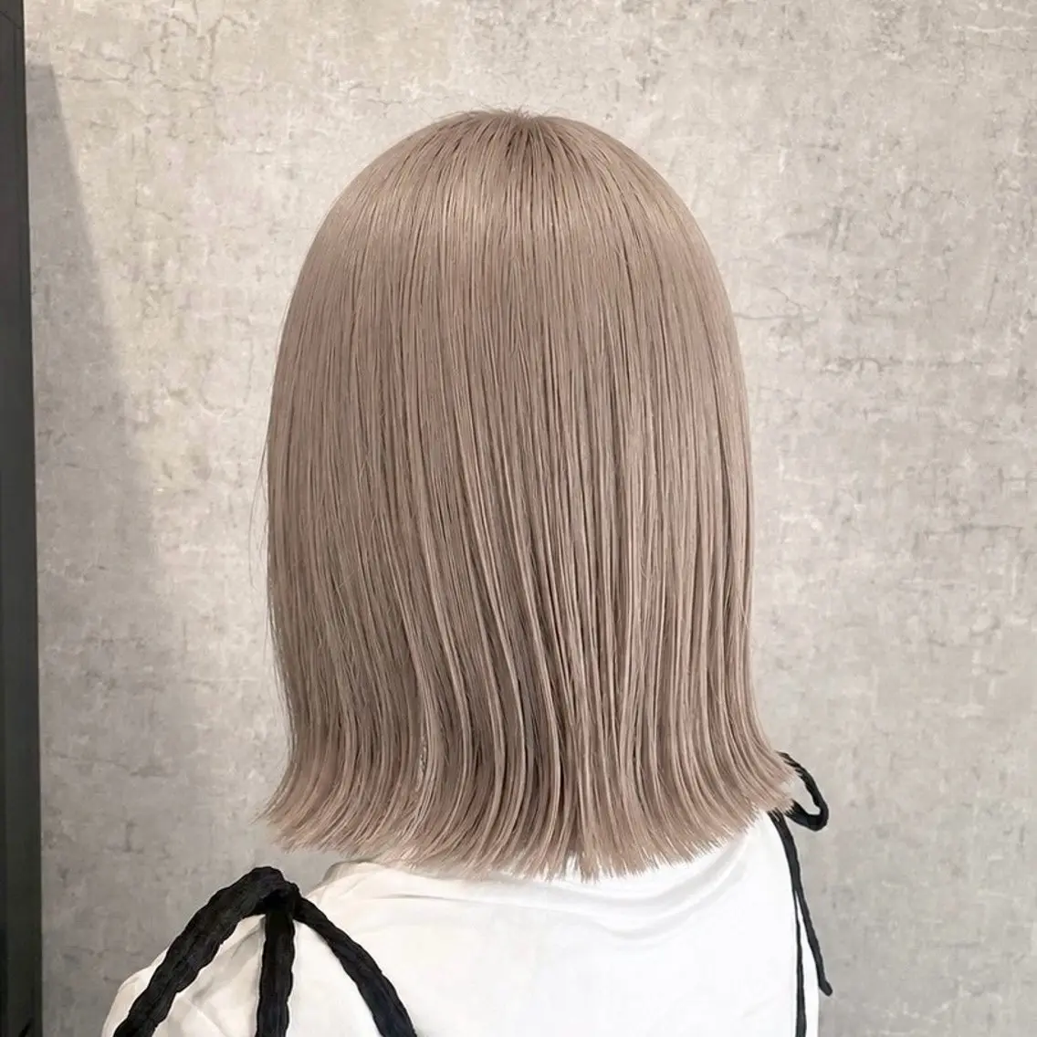 ショート カラー ヘアカラー 富田 実桜のヘアスタイル