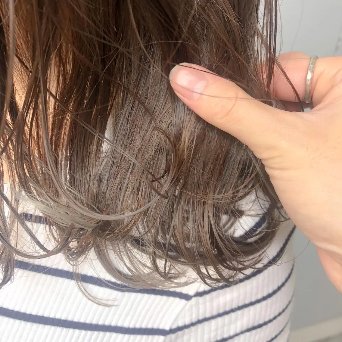 ミディアム カラー パーマ メンズ kenta GATTACAのヘアスタイル
