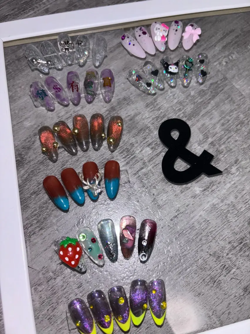 【イマドキ定額ネイル60min🍒 ¥7800】の写真