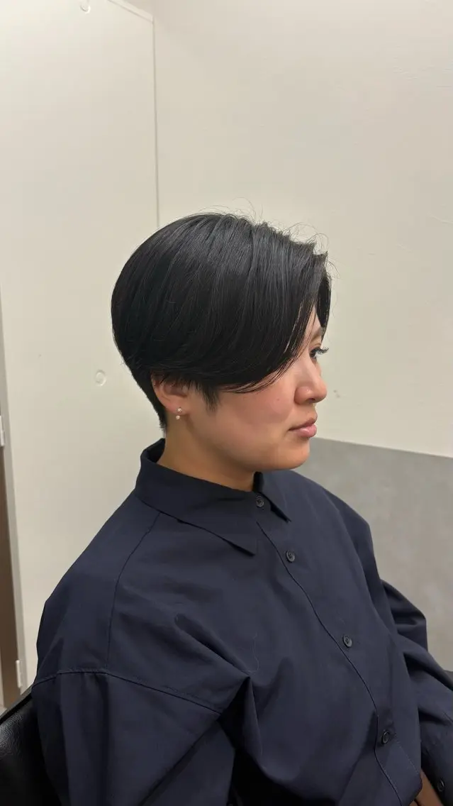 ショート ハンサムショート ショートヘア そ ら.のヘアスタイル