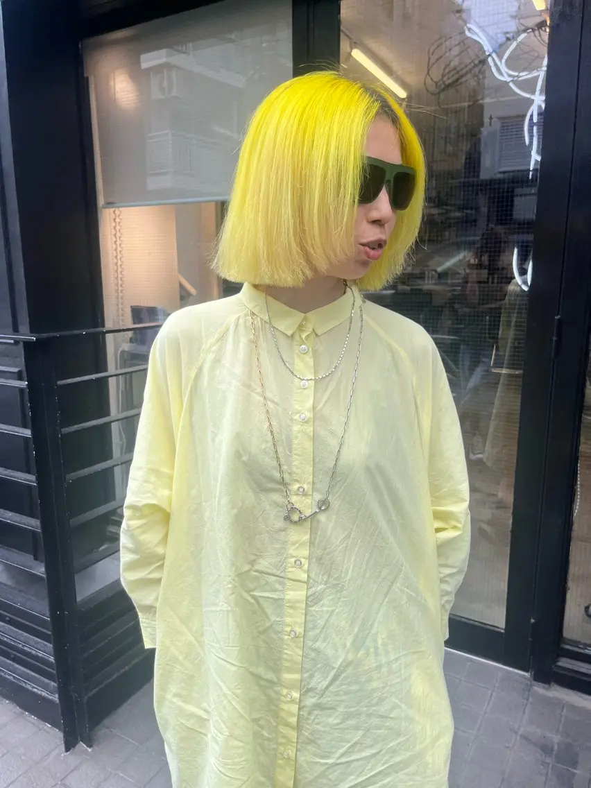 ミディアム カラー カット ヘアカラー Nakano Hajimeのヘアスタイル