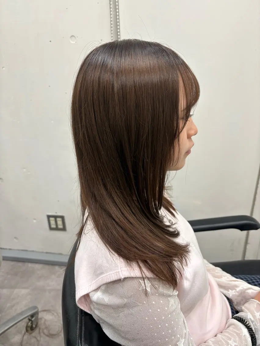 カラー カット ヘアカラー ウルフパーマ モデル募集/廣田歩のヘアスタイル