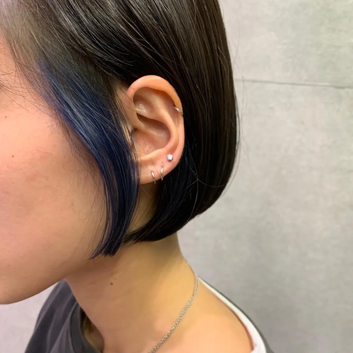 ミディアム カット ヘアカラー オシャレ髪✔️ 店長オオキアキヒロのヘアスタイル