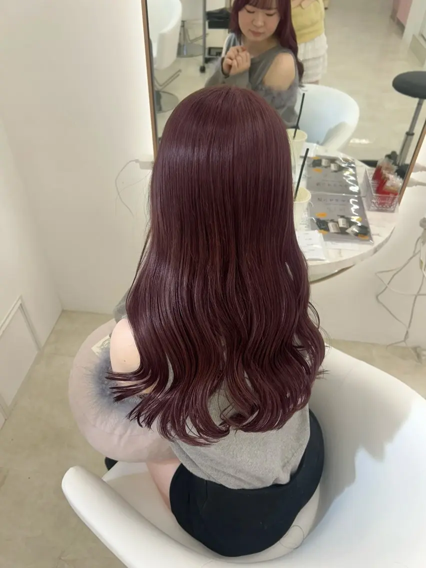 オーガニックカラー+バイカルテトリートメントの写真