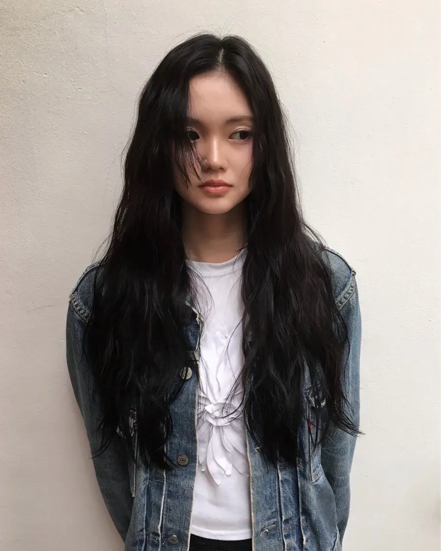 ロング カラー ヘアカラー トリートメント Hanaka 🪷のヘアスタイル