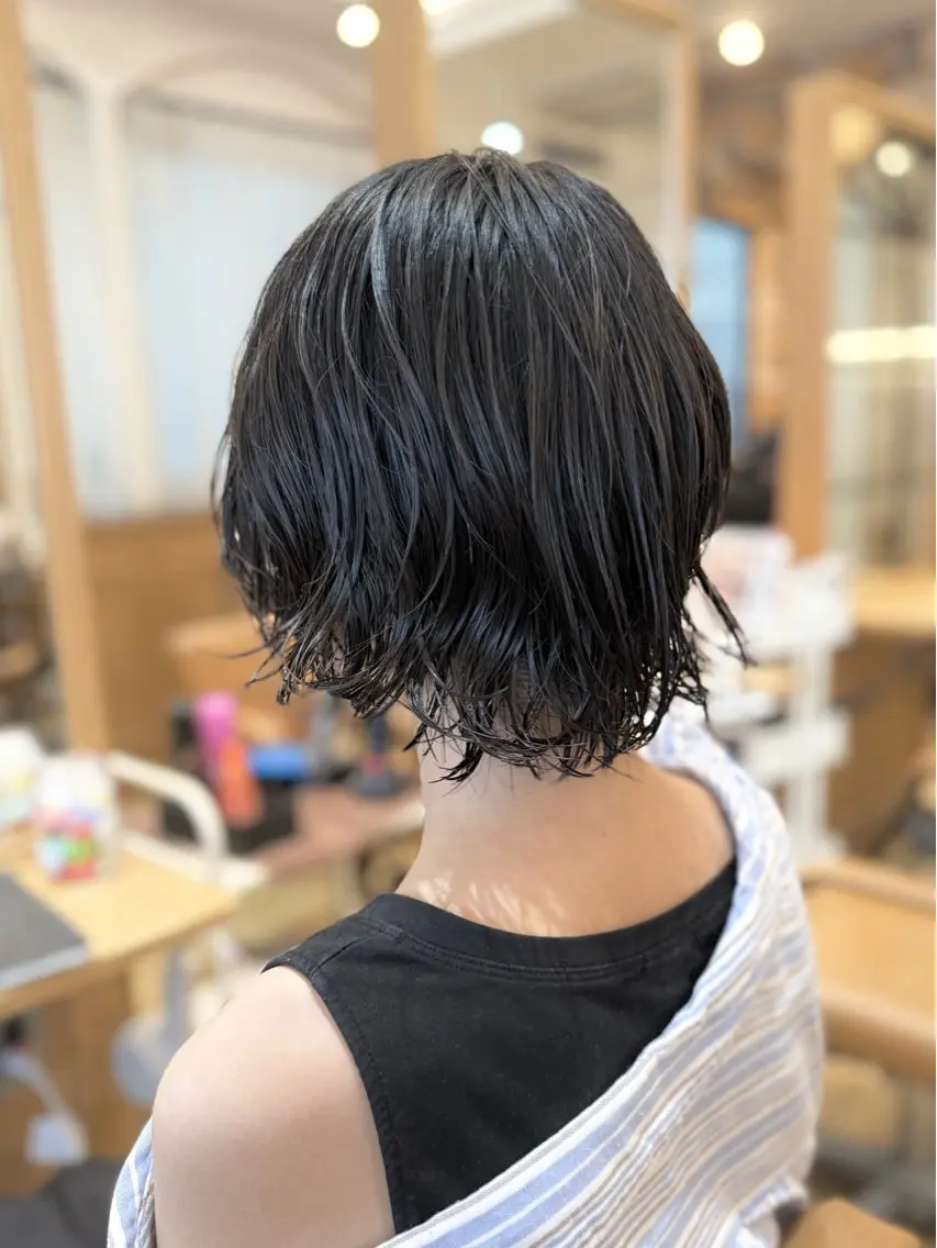 パーマ パーマ ヘアメイク美容師 🦋サカモトレナ🦋のヘアスタイル