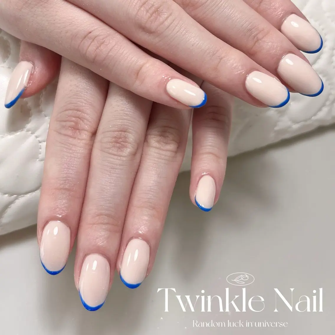 ネイル フレンチネイル シンプルネイル Twinkle Nail Kuboのネイルデザイン