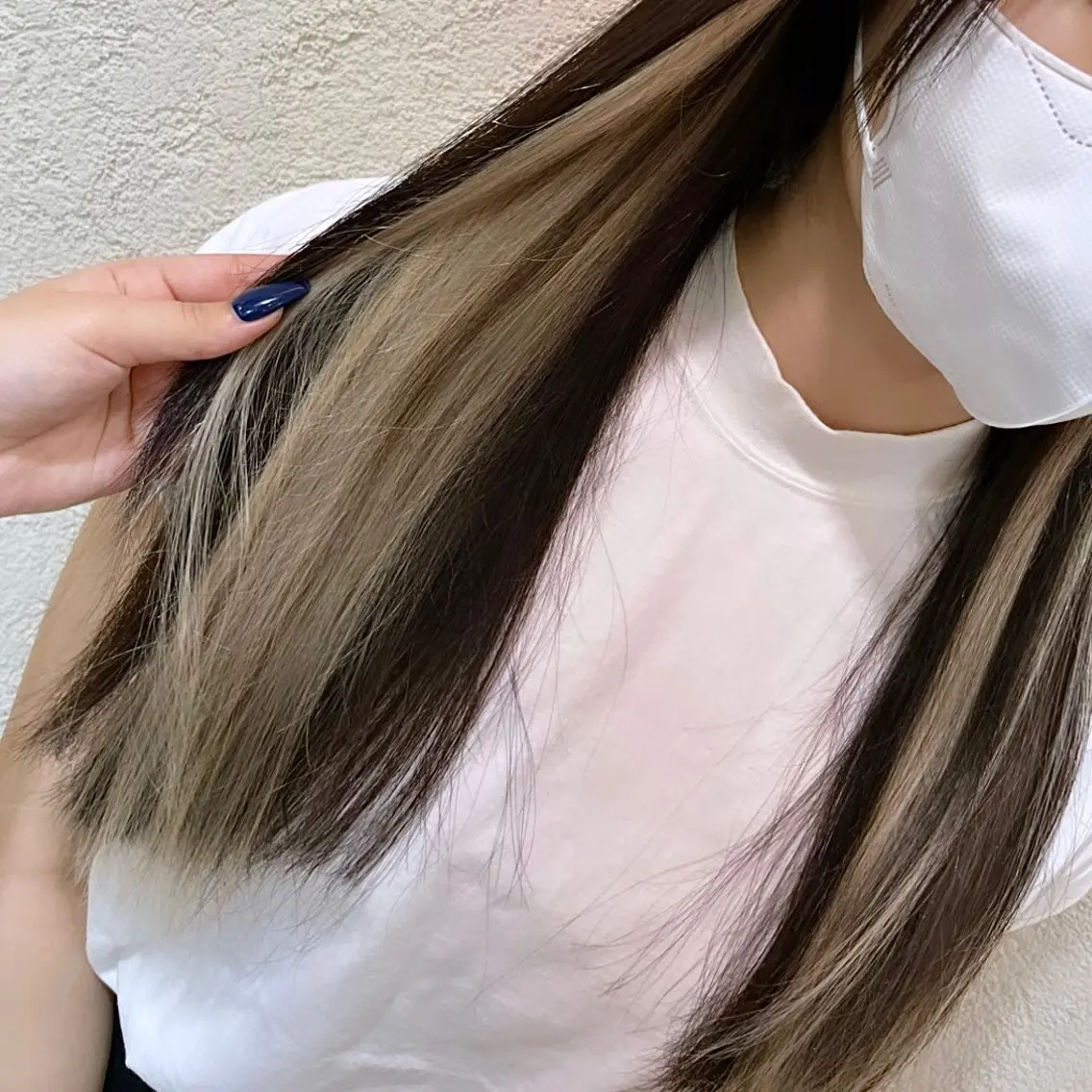 ロング カット ヘアカラー トリートメント 髪を綺麗に伸ばす人/ 艶髪✨️針田 綾音✨のヘアスタイル