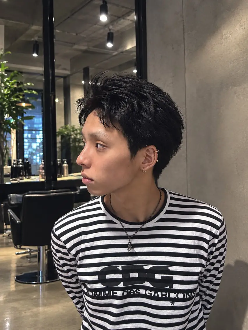 メンズ メンズショート 刈り上げ GRANDECXEL 🩵sanaのヘアスタイル