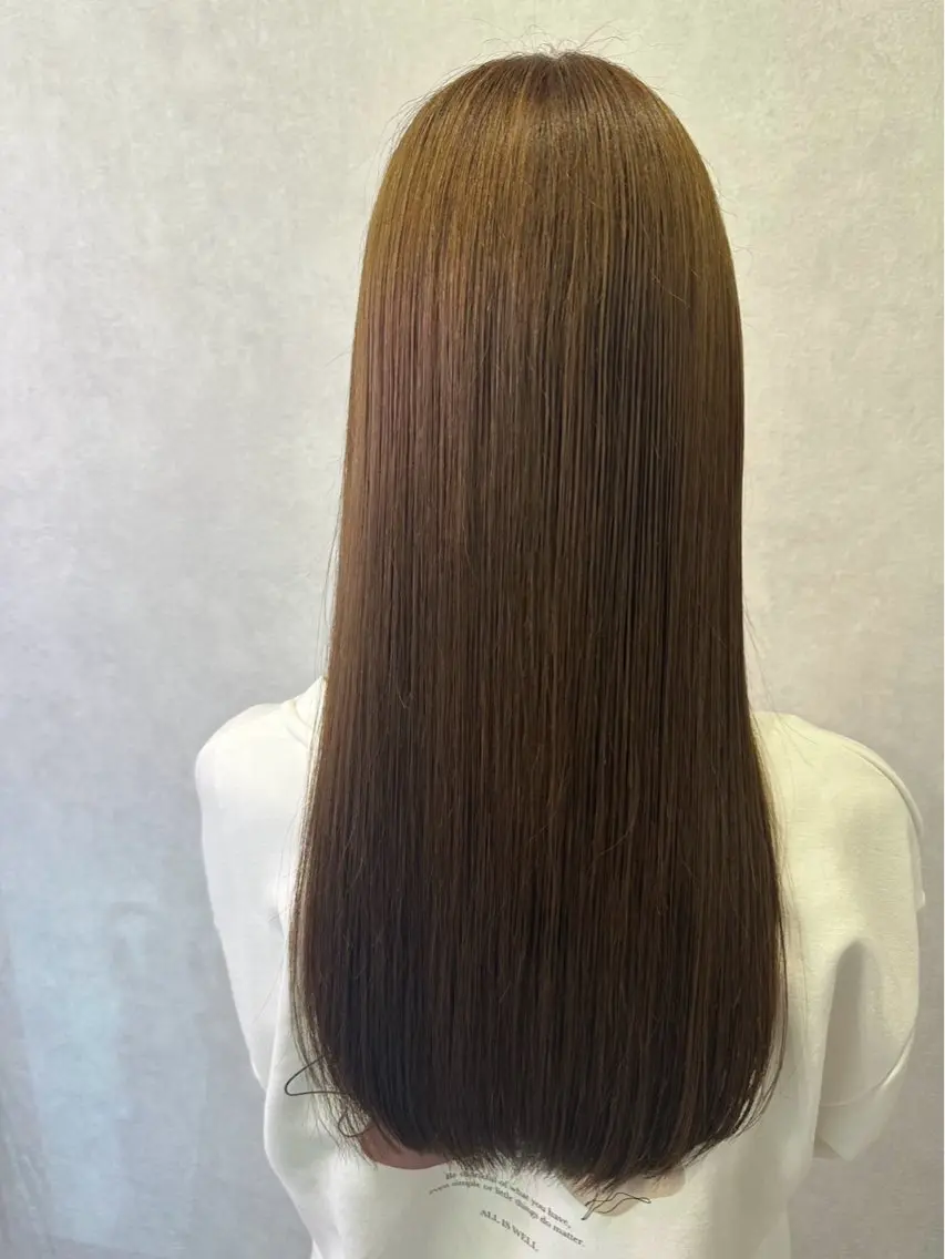 ロング カラー ヘアカラー 三上 友太郎のヘアスタイル