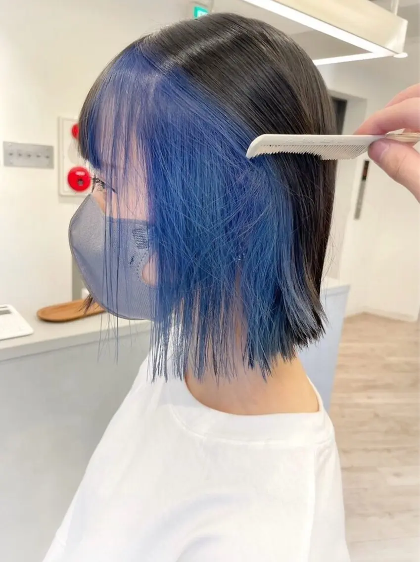 カラー TOMOKA ブリーチカラー🌟のヘアスタイル