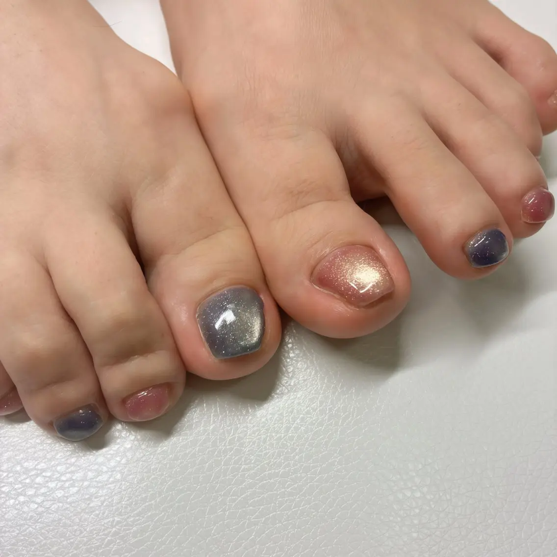 ネイル フラッシュネイル フラッシュマグ フットネイル マグネットネイル ニュアンスネイル フットネイル momoka. /期間限定モデル募集のネイルデザイン