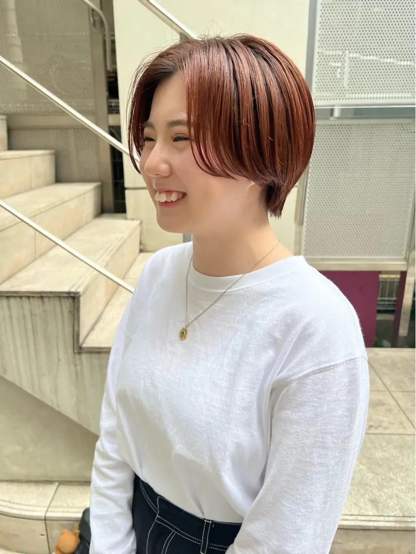 ショート 三浦 れいやのヘアスタイル