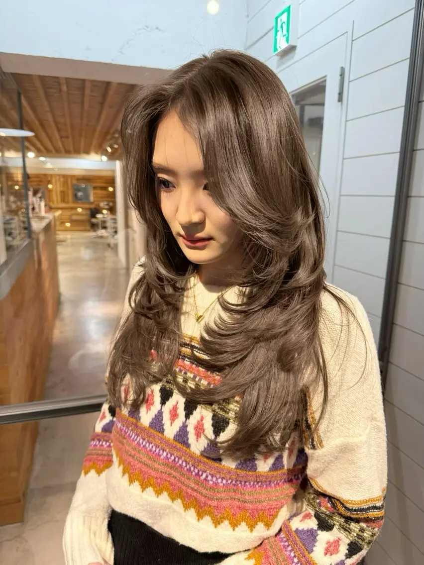 ロング カット mellowman 【メロウマン】のヘアスタイル