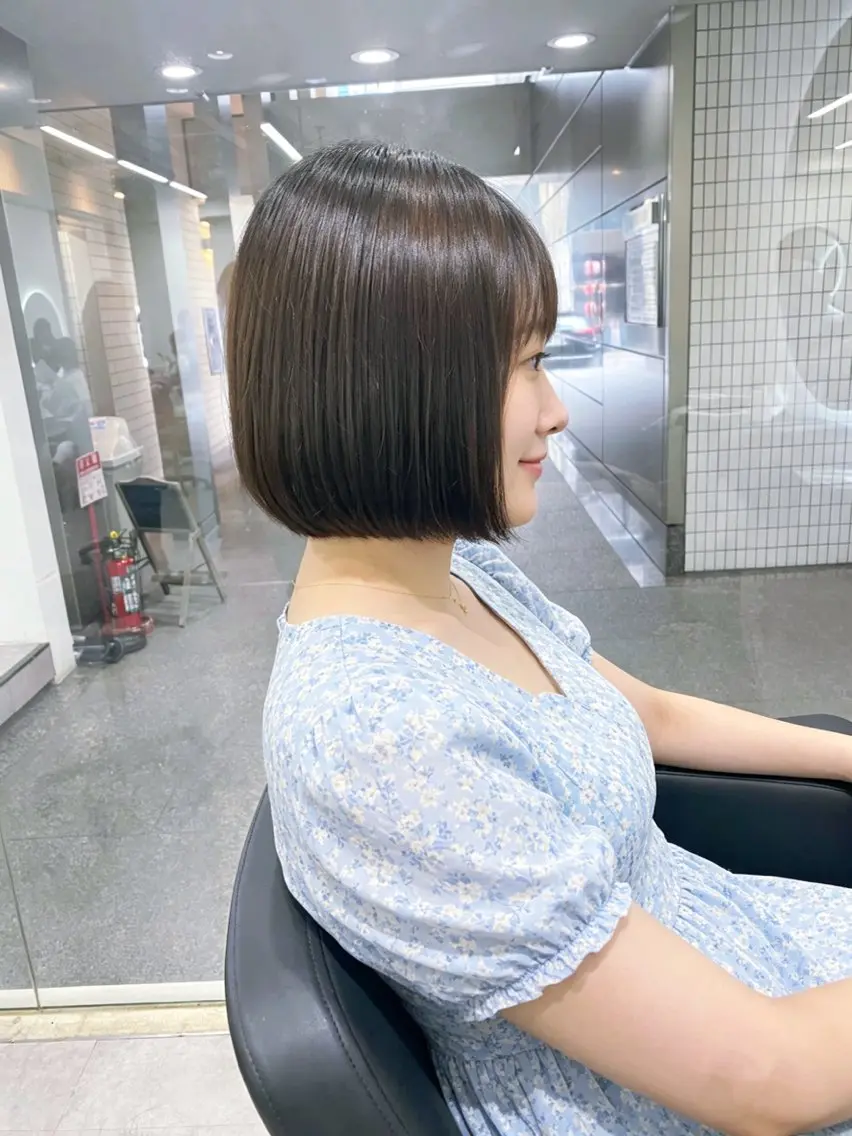 ショート 友田 千栄のヘアスタイル