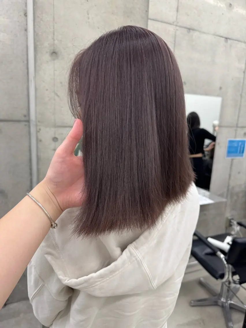カラー ヘアカラー Asami/名古屋/ ハイトーン/デザインのヘアスタイル